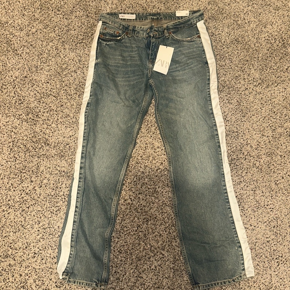 Zara straight leg jeans